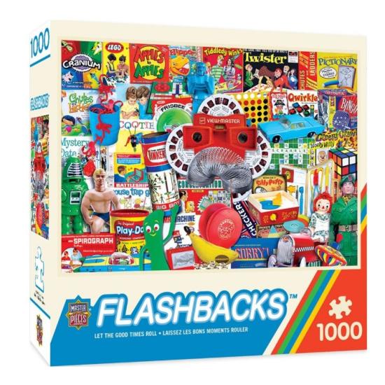 Peças-primas do Puzzle Deixe os bons tempos rolarem 1000