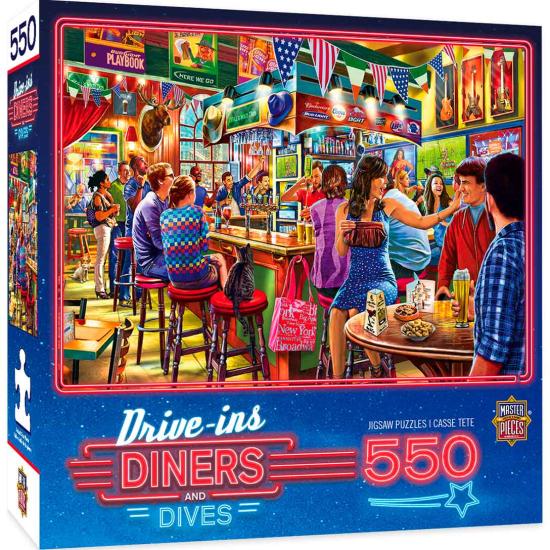 Puzzle MasterPieces Duffy Esportes e Cervejas 550 Peças