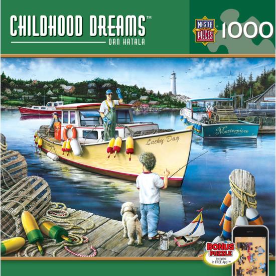 Puzzle de 1000 peças Master Pieces Lucky Day