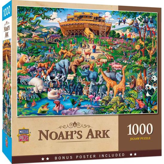 Peças-mestre de Puzzle Arca de Noé 1000 peças