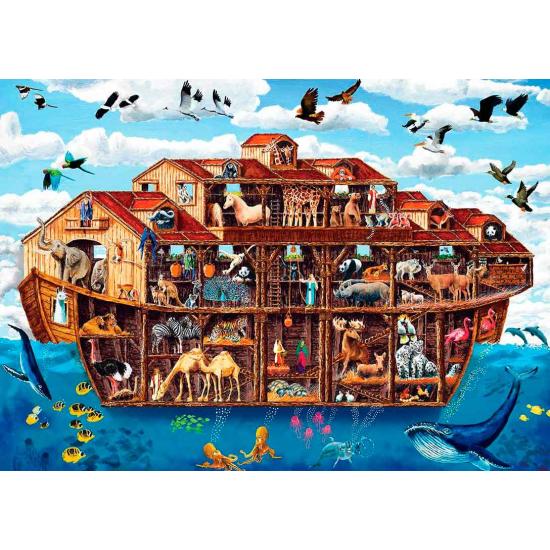 Peças mestre de Puzzle Arca de Noé XXL 1000 peças Peças mestre de Puzzle Arca de Noé XXL 1000 peças