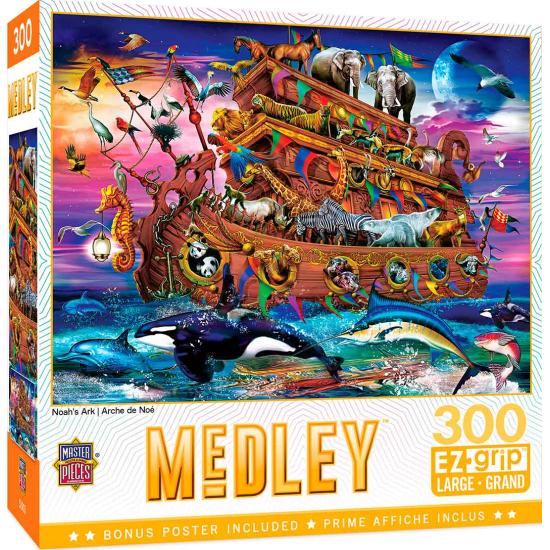 Peças mestres de Puzzle Arca de Noé XXL 300 peças Peças mestres de Puzzle Arca de Noé XXL 300 peças