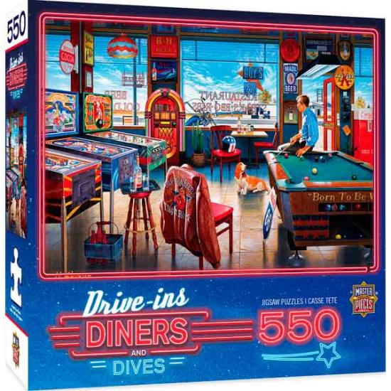Puzzle Master Pieces The Billiards Pub 550 Peças