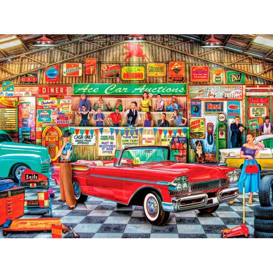 Peças Mestre de Puzzle O Leiloeiro 750 Peças