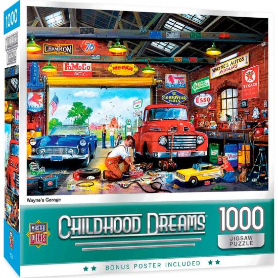 MasterPieces Wayne's Workshop 1000 peças Puzzle