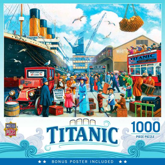 Peças Mestre do Puzzle O Titanic 1000 Peças