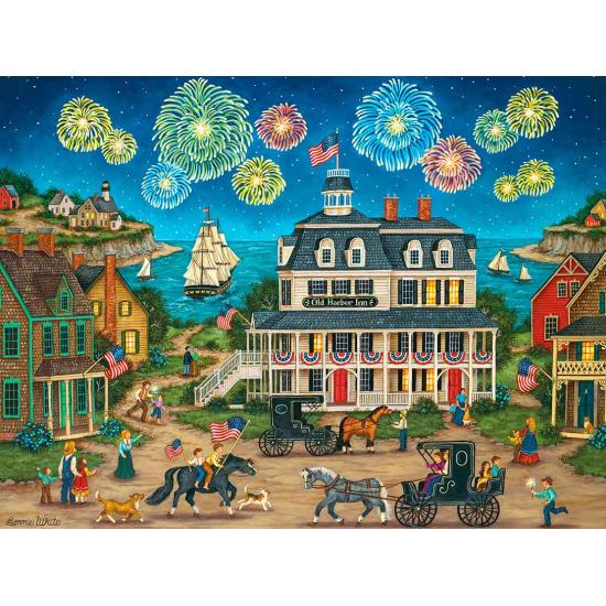 Puzzle final de fogos de artifício MasterPieces 550 peças