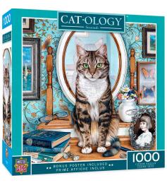 Puzzle MasterPieces Gato no Baú de 1000 Peças