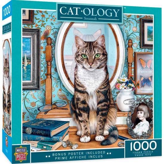 Puzzle MasterPieces Gato no Baú de 1000 Peças