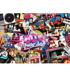 Puzzle MasterPieces Maiores Sucessos  Anos 80 de 1.000 peças
