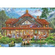 Puzzle MasterPieces Inside Out, Chalé De Camping de 1000 Peças
