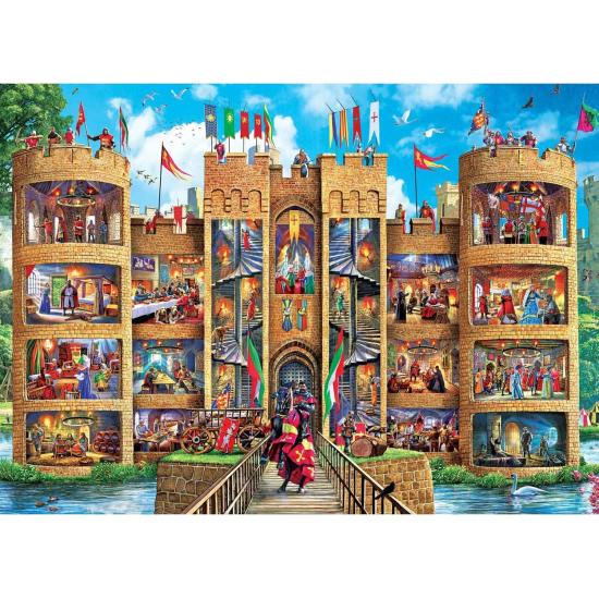 Puzzle MasterPieces Dentro do Castelo de 1000 Peças