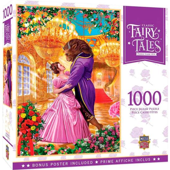 Puzzle de 1000 peças a bela e a fera MasterPieces