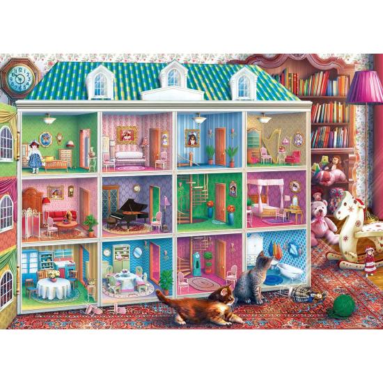 Peças Mestre de Puzzle Casa de Bonecas da Sofia 1000 Peça