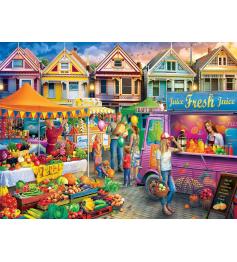 Mercado de fim de semana de peças mestre de Puzzle 750 pe