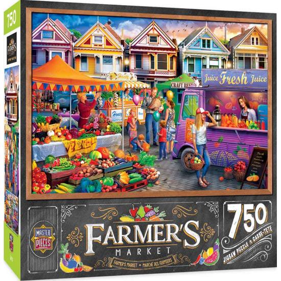 Mercado de fim de semana de peças mestre de Puzzle 750 pe Mercado de fim de semana de peças mestre de Puzzle 750 pe