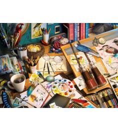 Puzzle MasterPieces Observação De Aves Criativa 1000 Peças