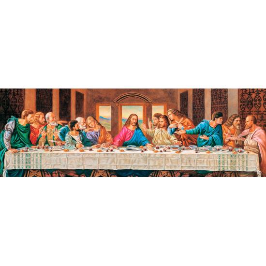 Puzzle Master Pieces Panorâmico A Última Ceia 1000 Peças