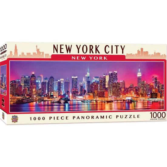 Puzzle panorâmico de Nova York MasterPieces 1.000 peças