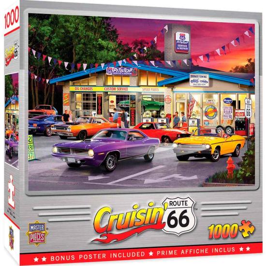 Puzzle MasterPieces Route 66 Stop 1000 Peças