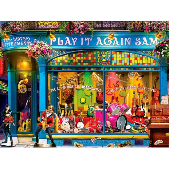 MasterPieces Play It Again Sam 750 Peças Puzzle MasterPieces Play It Again Sam 750 Peças Puzzle