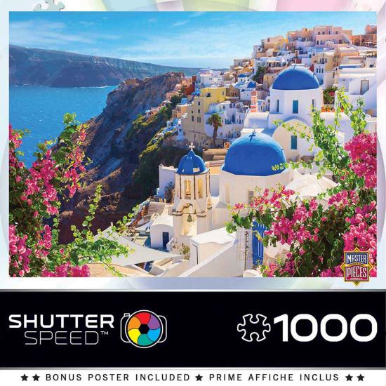 MasterPieces Spring in Santorini Puzzle de 1000 peças