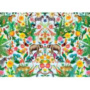 Réplica de Puzzle de peças master Safari 1000 peças
