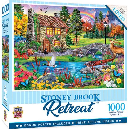 Retiro de peças de Puzzle com Stone River 1000 peças