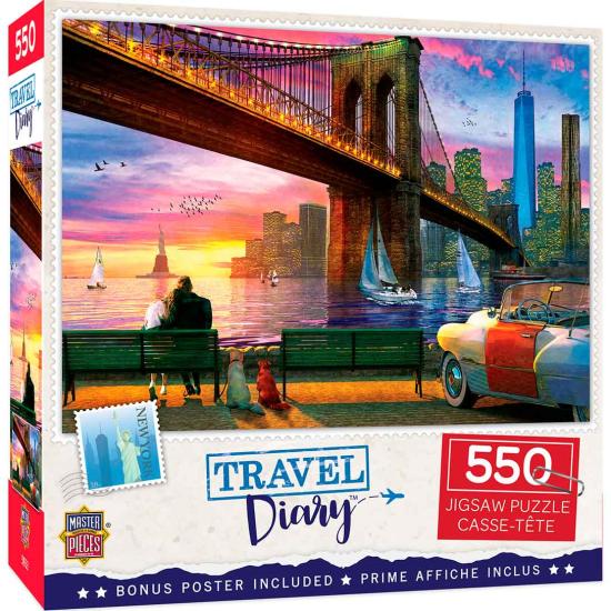 MasterPieces Romance em Nova York Puzzle de 550 peças