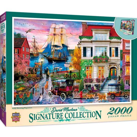 Peças mestres de Puzzle Partida de manhã cedo 2.000 unida