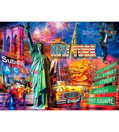 MasterPieces Saudações de Nova York 550 Peças Puzzle