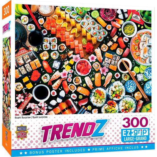 MasterPieces Sushi Surprise XXL Puzzle 300 Peças