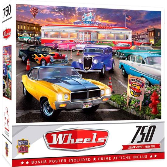 Puzzle de 750 peças MasterPieces The Car Show