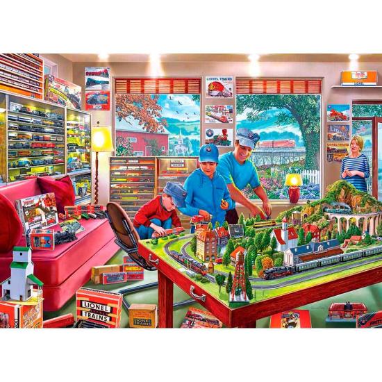 MasterPieces Lionel Trains Puzzle de 1.000 peças