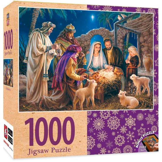 Puzzle MasterPieces Um Menino Nasce em Belém 1000 Peças