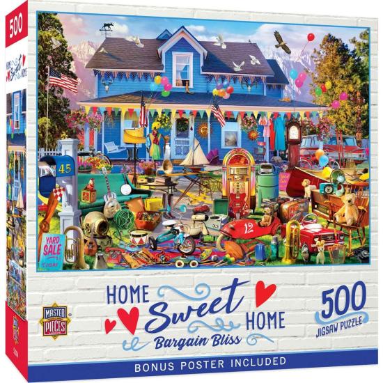 Puzzle MasterPieces Felicidade Acessível de 500 peças