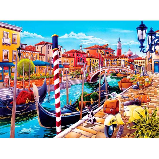 Peças mestres de Puzzle Veneza 550 peças