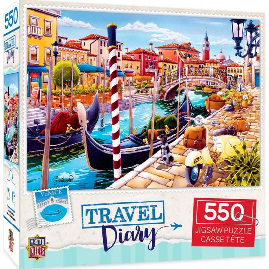 Peças mestres de Puzzle Veneza 550 peças