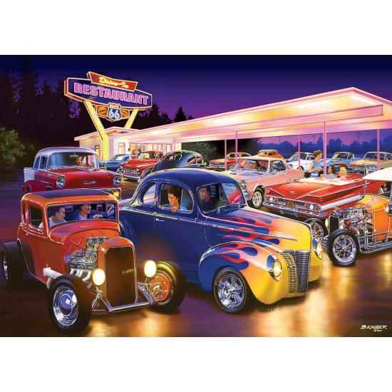 Puzzle MasterPieces Friday Night at 1000 Foot Hot Rods