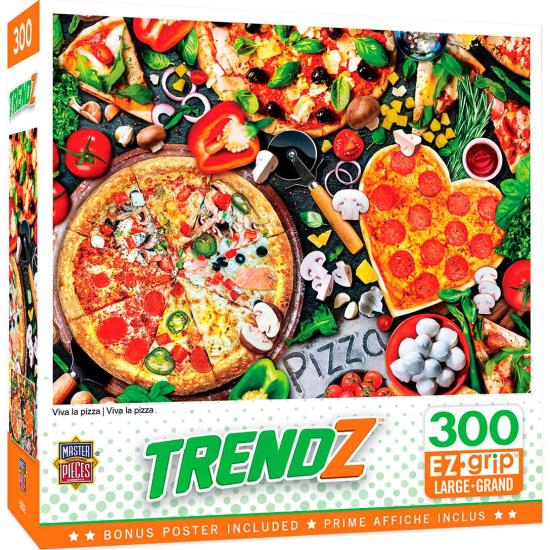 MasterPieces Viva La Pizza XXL Puzzle 300 Peças
