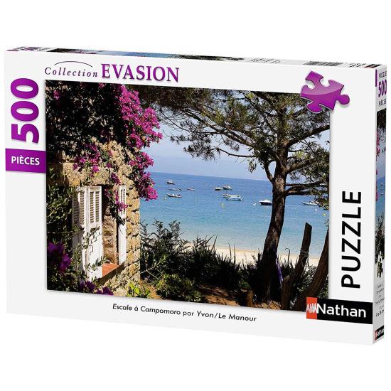 Puzzle Nathan Costa de Campomoro 500 peças