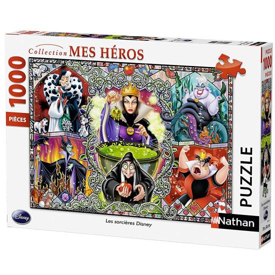 Nathan Villains Disney Puzzle 1000 Peças