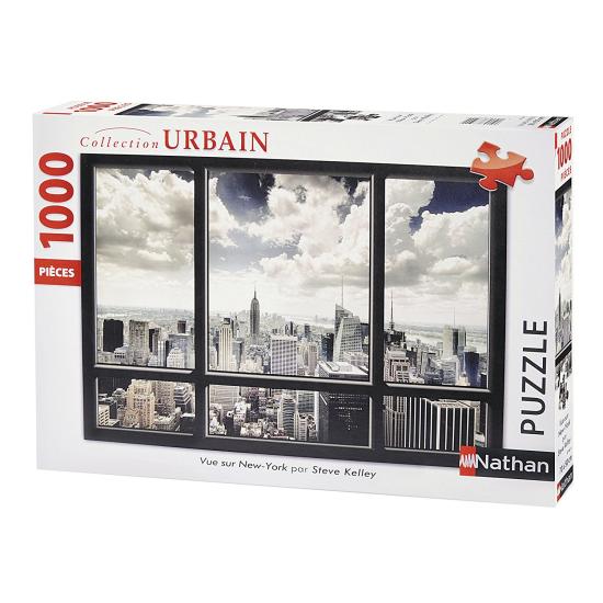 Nathan View of New York Puzzle de 1000 peças