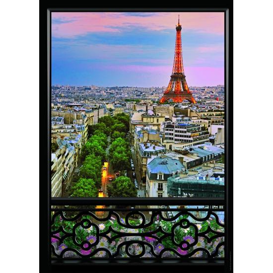 Puzzle Nathan Vista Sul de Paris 1000 Peças