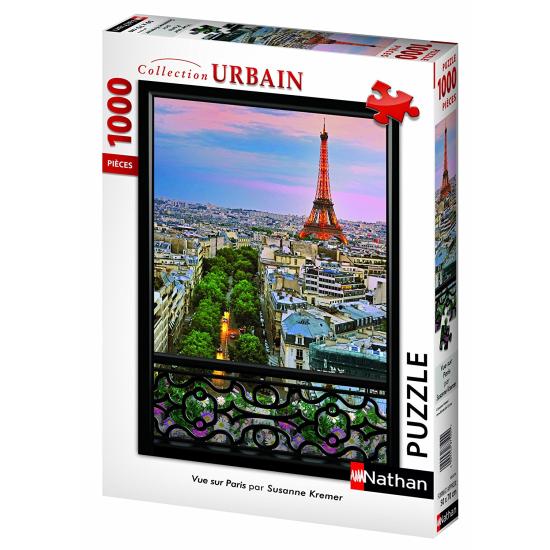 Puzzle Nathan Vista Sul de Paris 1000 Peças