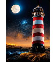 Puzzle Neon Art Puzzle O Farol das Estrelas de 1000 Pçs