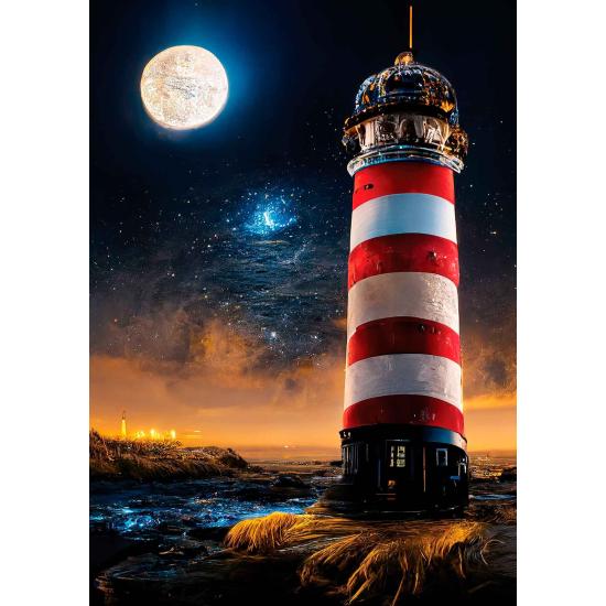 Puzzle Neon Art Puzzle O Farol das Estrelas de 1000 Pçs