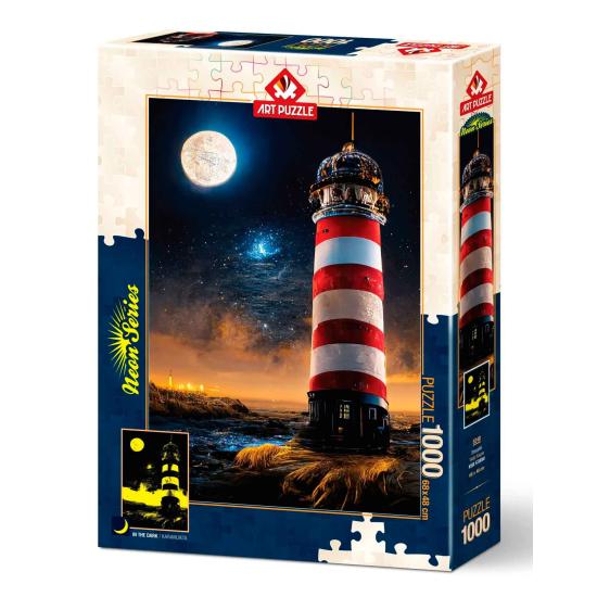 Puzzle Neon Art Puzzle O Farol das Estrelas de 1000 Pçs