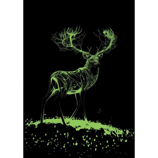 Puzzle Neon Art Puzzle Patronus de 1000 Peças