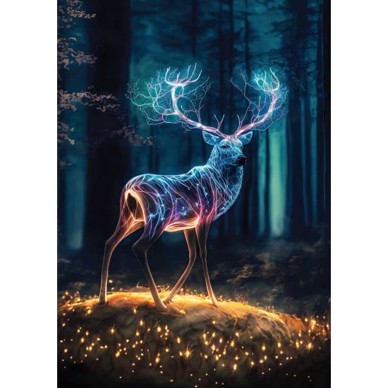 Puzzle Neon Art Puzzle Patronus de 1000 Peças